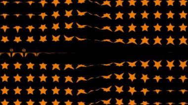 Yıldız şekli dalga hareketli animasyon grafikleri