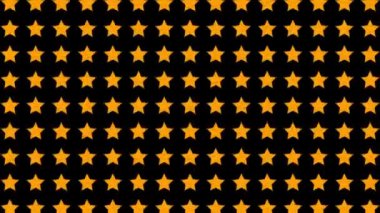 Yıldız şekli dalga hareketli animasyon grafikleri