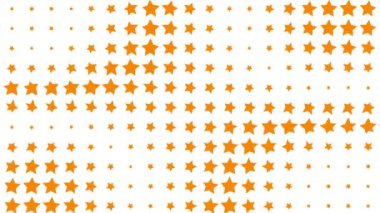 Yıldız şekli dalga hareketli animasyon grafikleri