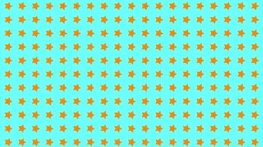 Yıldız şekli dalga hareketli animasyon grafikleri