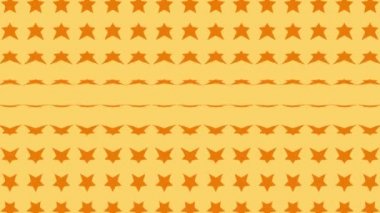 Yıldız şekli dalga hareketli animasyon grafikleri