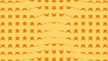 Yıldız şekli dalga hareketli animasyon grafikleri