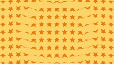 Yıldız şekli dalga hareketli animasyon grafikleri