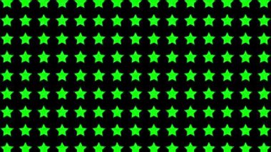 Yıldız şekli dalga hareketli animasyon grafikleri