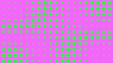 Yıldız şekli dalga hareketli animasyon grafikleri