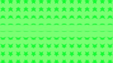 Yıldız şekli dalga hareketli animasyon grafikleri