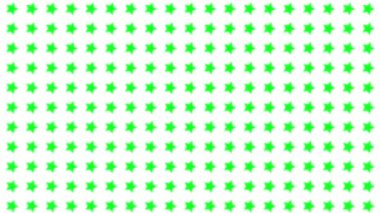 Yıldız şekli dalga hareketli animasyon grafikleri