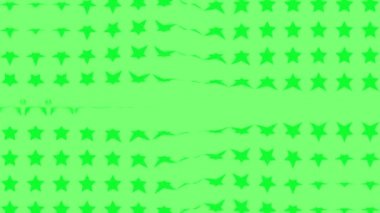 Yıldız şekli dalga hareketli animasyon grafikleri