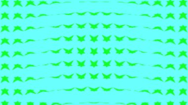 Yıldız şekli dalga hareketli animasyon grafikleri