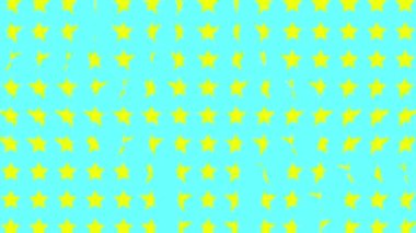 Yıldız şekli dalga hareketli animasyon grafikleri