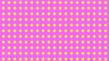 Yıldız şekli dalga hareketli animasyon grafikleri