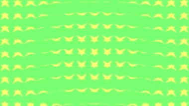 Yıldız şekli dalga hareketli animasyon grafikleri