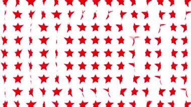 Yıldız şekli dalga hareketli animasyon grafikleri