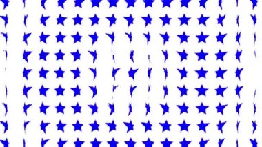 Yıldız şekli dalga hareketli animasyon grafikleri