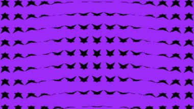 Yıldız şekli dalga hareketli animasyon grafikleri