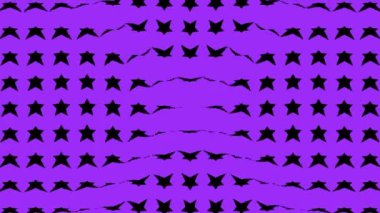 Yıldız şekli dalga hareketli animasyon grafikleri