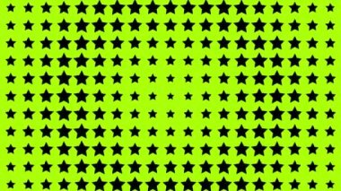 Yıldız şekli dalga hareketli animasyon grafikleri