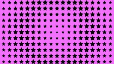 Yıldız şekli dalga hareketli animasyon grafikleri