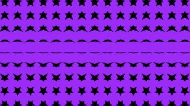 Yıldız şekli dalga hareketli animasyon grafikleri