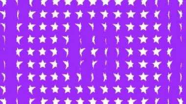 Yıldız şekli dalga hareketli animasyon grafikleri