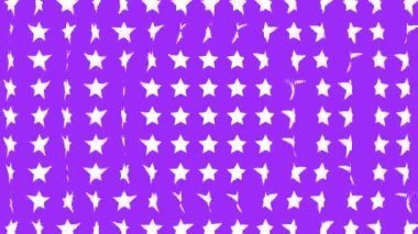 Yıldız şekli dalga hareketli animasyon grafikleri