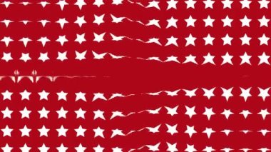 Yıldız şekli dalga hareketli animasyon grafikleri