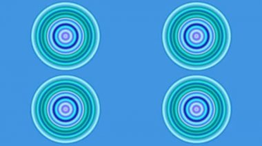 Renkli girdap çemberi hareket grafiklerini içine çek