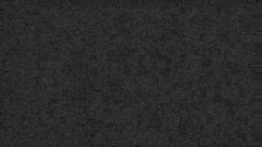 TV görüntüsü kapalı gürültü kum fırtınası ekran hareket grafikleri
