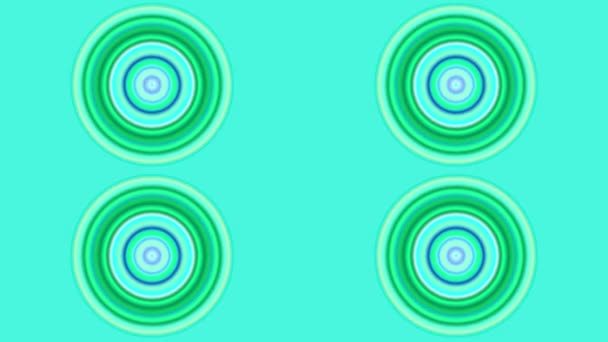 Colorful Vortex Circle Inhale Animation Motion Graphics — 图库视频影像