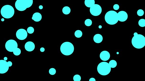 Dot Increase Brush Animation Motion Graphics — Video Stock