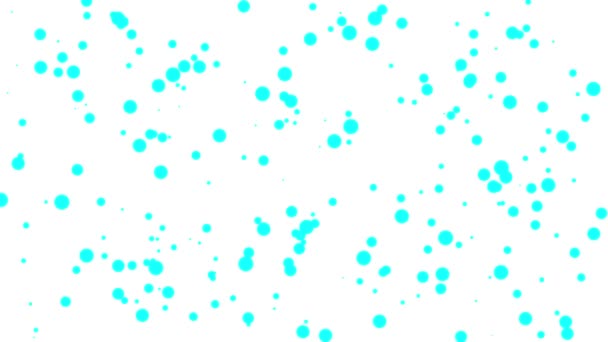 Dot Increase Brush Animation Motion Graphics — Video Stock