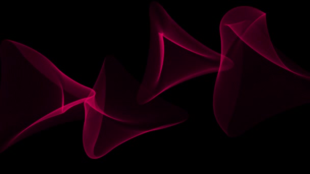 Veil Aurora幕移动运动图形 — 图库视频影像