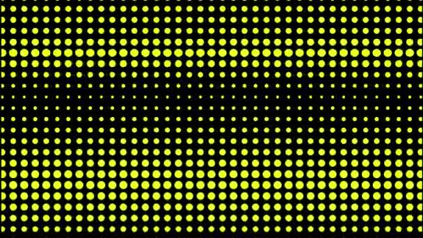 Graphismes Mouvement Animation Dot Point Wave — Video