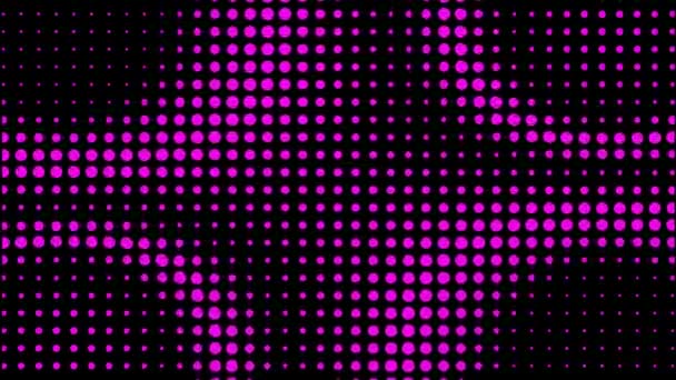 Graphismes Mouvement Animation Dot Point Wave — Video