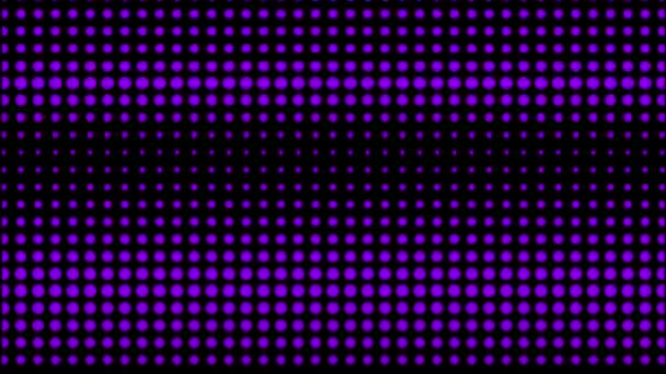 Dot Point Wave Animation Motion Graphics — Stockvideo