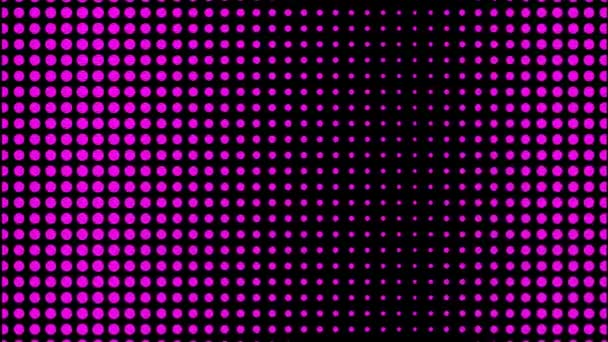 Graphismes Mouvement Animation Dot Point Wave — Video