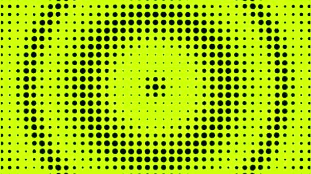 Dot Point Wave Animation Motion Graphics — 图库视频影像