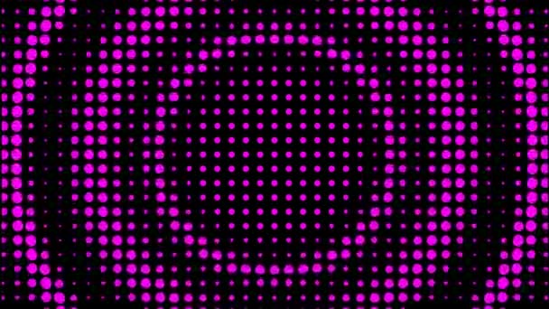 Dot Point Wave Animation Motion Graphics — Vídeo de Stock