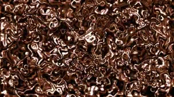 Liquid Metal Moving Background Animation Motion Graphics — Vídeo de Stock