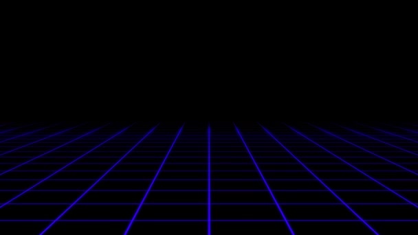 Grid Voorwaartse Animatie Motion Graphics — Stockvideo