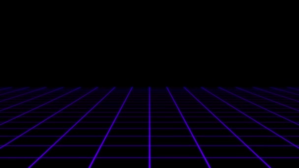 Gráficos Movimiento Animación Grid Forward — Vídeo de stock