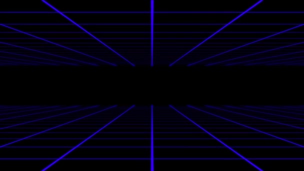 Grid Voorwaartse Animatie Motion Graphics — Stockvideo