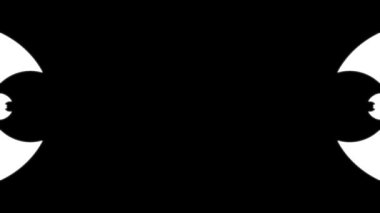 Psikedelik parlak arkaplan hareketi grafikleri