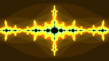 Psikedelik parlak arkaplan hareketi grafikleri