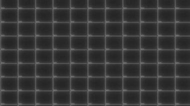Grid neon animasyon hareketi grafikleri