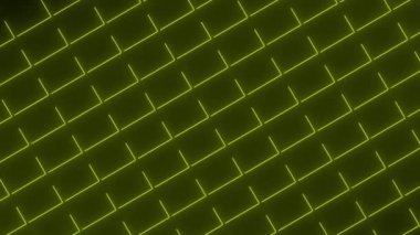 Grid neon animasyon hareketi grafikleri