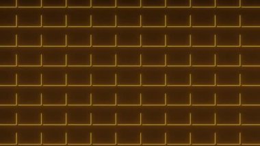 Grid neon animasyon hareketi grafikleri