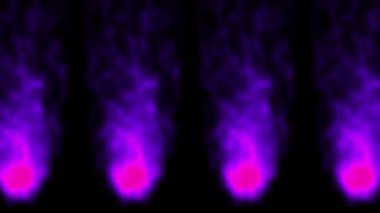 Alev yanan animasyon hareketi grafikleri