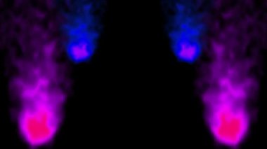 Alev yanan animasyon hareketi grafikleri