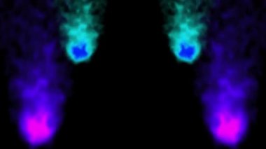 Alev yanan animasyon hareketi grafikleri